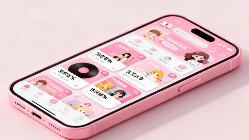 精彩分类界面